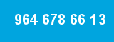 964 678 66 13 964 678 66 13